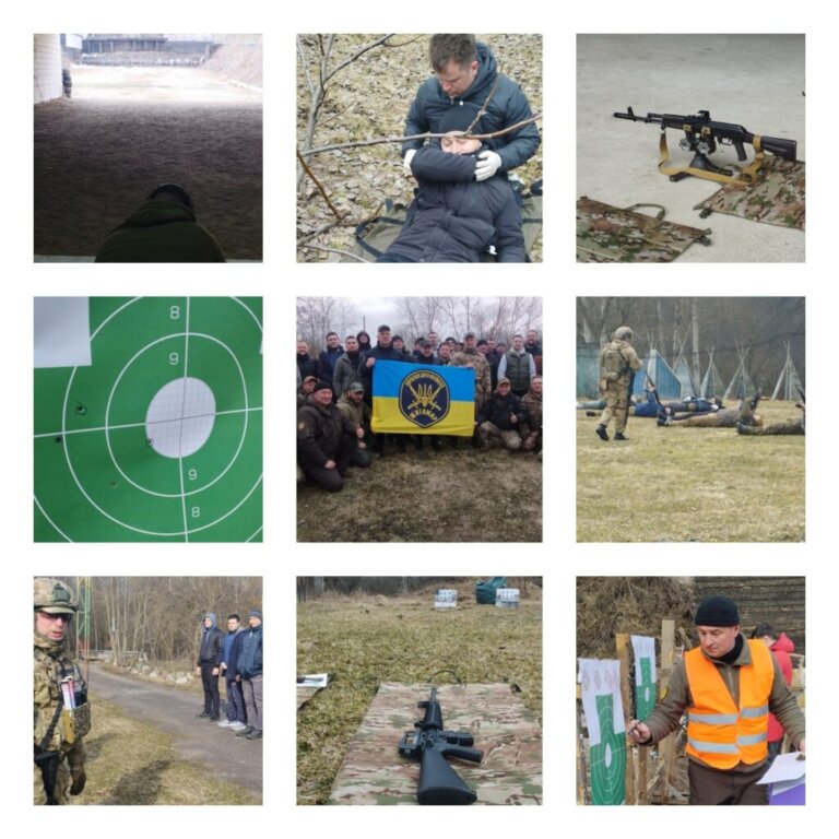 Студенти Житомирського інституту завершили курс підготовки до національного спротиву