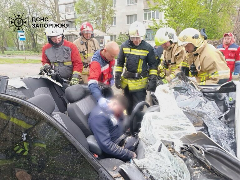 У Запоріжжі внаслідок негоди дерево впало на автівку і вбило водія, — ДСНС