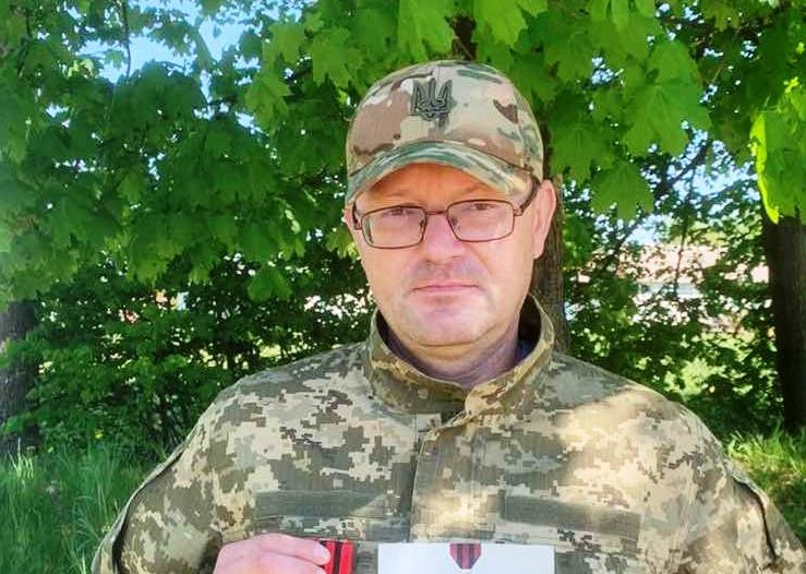 Герой- Захисник з Пулинської громади Олександр Муженко отримав високу Державну нагороду – «Золотий Хрест»