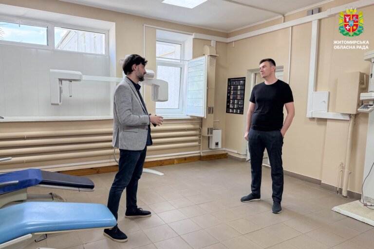 У Житомирському обласному стоматологічному об’єднанні встановлено новий цифровий рентгенапарат