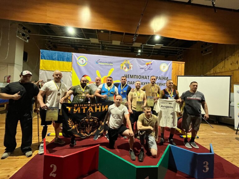 Ветеран із Житомирщини Андрій Забігайло став срібним призером Чемпіонату України з парапауерліфтингу