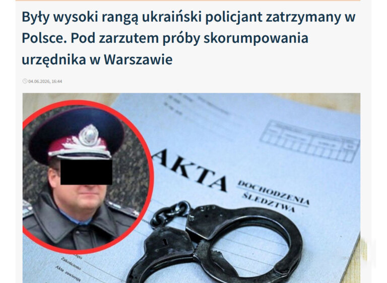 Ексгенерала МВС України з Житомирщини затримали у Польщі: підозрюють у спробі підкупу чиновника у Варшаві