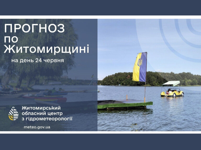 Погода сьогодні на Житомирщині