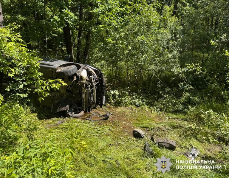 Неподалік Житомира в ДТП травмовано двох людей: поліція встановлює обставини