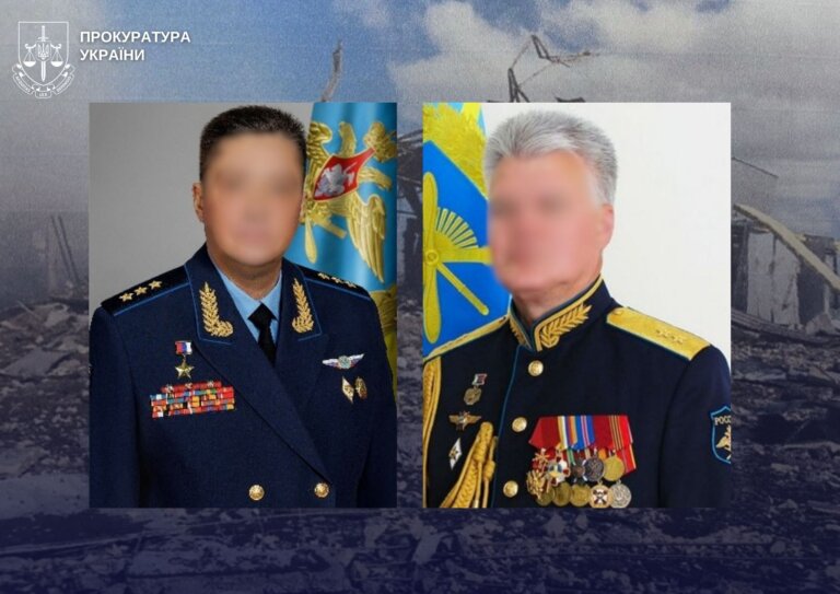 Командувачам армії рф повідомили про підозру за бомбардування житлового кварталу в Коростені