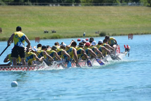 13 нагород у другий змагальний день чемпіонату Європи з веслування на човнах “Дракон” !