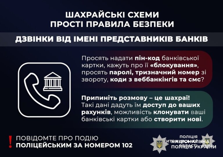 Повірила у «розслідування» щодо неї та втратила 650 тисяч гривень: на Звягельщині поліція розслідує шахрайство