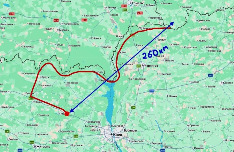 Росія, ймовірно, використала ретранслятори в Білорусі для сьогоднішньої атаки по АЗС на Житомирщині, — “Флеш”