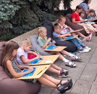 Майстер-клас із акварельного живопису просто неба відбувся у Чуднові