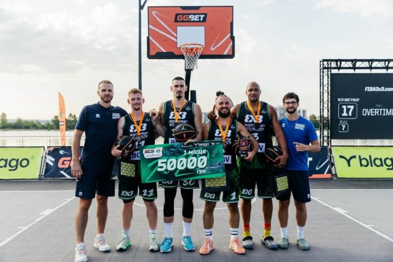 Команда «Полісся-Житомирська політехніка» виграла п’ятий етап GGBET 3х3 Чемпіонату України