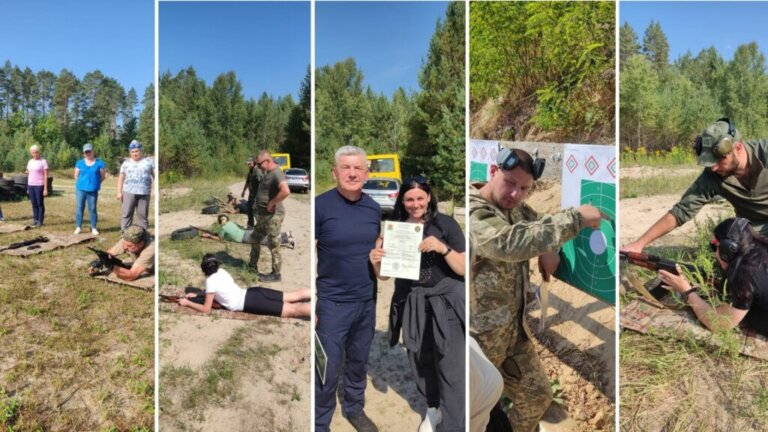 У Коростишівській громаді вишкіл із підготовки до національного спротиву