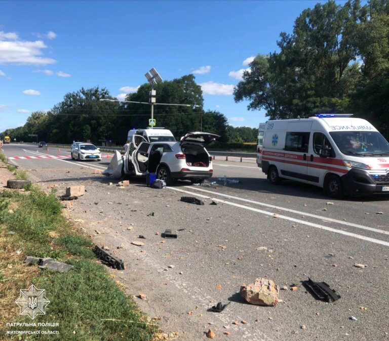 До уваги водіїв! Поблизу села Жерибилівка), відбулася дорожньо-транспортна пригода з потерпілими
