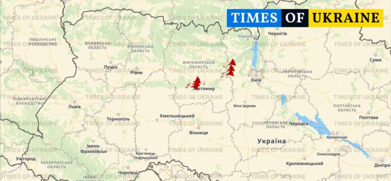 Реактивні дрони прориваються в бік Заходу: вибухи вже лунають у Житомирі, — радар Times of Ukraine