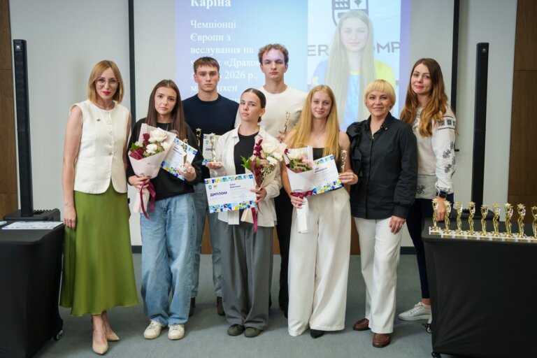 У Житомирі відзначили спортсменів та спортсменок, які займаються на відділеннях з неолімпійських видів спорту.