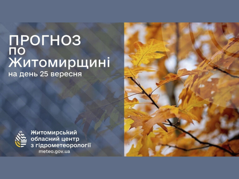 Сьогодні погода з дощем!